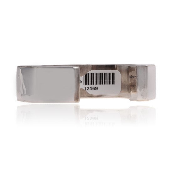Inlay .925 Sterling Silver Certified Authentic Handmade Zuni Native American Opal and Black Onyx Cuff Bracelet 12469 Inlay .925 Sterling Silver Certified Authentic Handmade Zuni Native American Opal and Black Onyx Cuff Bracelet 12469