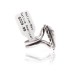 .925 Sterling Silver Certified Authentic Handmade Navajo Native American Natural White Howlite Ring 12831-4