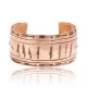Feather Pure Copper Navajo Native American Handmade Cuff Bracelet 12868-8 Feather Pure Copper Navajo Native American Handmade Cuff Bracelet 12868-8