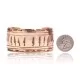 Feather Pure Copper Navajo Native American Handmade Cuff Bracelet 12868-8 Feather Pure Copper Navajo Native American Handmade Cuff Bracelet 12868-8