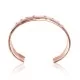 Feather Pure Copper Navajo Native American Handmade Cuff Bracelet 12868-8 Feather Pure Copper Navajo Native American Handmade Cuff Bracelet 12868-8