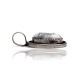 White Howlite .925 Sterling Silver Certified Authentic Navajo Native American Handmade Delicate Pendant 12909-4