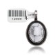 White Howlite .925 Sterling Silver Certified Authentic Navajo Native American Handmade Delicate Pendant 12909-4