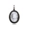 White Howlite .925 Sterling Silver Certified Authentic Navajo Native American Handmade Delicate Pendant 12909-4