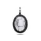 White Howlite .925 Sterling Silver Navajo Native American Handmade Delicate Pendant 12909-4