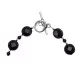 Black Onyx Nickel Navajo Native American Link Bracelet 12928-2 Black Onyx Nickel Navajo Native American Link Bracelet 12928-2