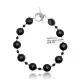 Black Onyx Nickel Navajo Native American Link Bracelet 12928-2 Black Onyx Nickel Navajo Native American Link Bracelet 12928-2