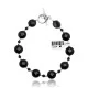 Black Onyx Nickel Navajo Native American Link Bracelet 12928-2 Black Onyx Nickel Navajo Native American Link Bracelet 12928-2