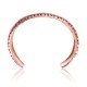 Hammered Copper Certified Authentic Navajo Native American Handmade Cuff Bracelet 12939 Hammered Copper Certified Authentic Navajo Native American Handmade Cuff Bracelet 12939