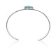Diamond Nickel Certified Authentic Handmade Navajo Native American Natural Turquoise Cuff Bracelets 13019-9