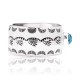 Bear Paw and Sun Natural Turquoise Nickel Certified Authentic Navajo Native American Handmade Cuff Bracelet 13026-4 Bear Paw and Sun Natural Turquoise Nickel Certified Authentic Navajo Native American Handmade Cuff Bracelet 13026-4