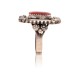 Spiny Oyster .925 Sterling Silver Certified Authentic Navajo Native American Handmade Ring 13103-1 Spiny Oyster .925 Sterling Silver Certified Authentic Navajo Native American Handmade Ring 13103-1