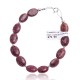 Natural Charoite .925 Sterling Silver Certified Authentic Navajo Native American Link Bracelet 13183