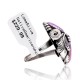 Flower and Leaf Lab Opal Silver Certified Authentic Navajo Native American Handmade Adjustable Ring 13188-8