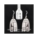 .925 Sterling Silver Certified Authentic Handmade Hopi Native American Earrings 13239 .925 Sterling Silver Certified Authentic Handmade Hopi Native American Earrings 13239