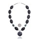 Natural Turquoise and Jasper .925 Sterling Silver Certified Authentic Navajo Native American Necklace 15409-39 Natural Turquoise and Jasper .925 Sterling Silver Certified Authentic Navajo Native American Necklace 15409-39