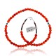 Natural Turquoise and Carnelian .925 Sterling Silver Certified Authentic Navajo Native American Necklace 16083-10 Natural Turquoise and Carnelian .925 Sterling Silver Certified Authentic Navajo Native American Necklace 16083-10