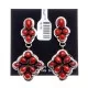 Coral .925 Starling Silver Navajo Native American Handmade Post Earrings 18198-20 Coral .925 Starling Silver Navajo Native American Handmade Post Earrings 18198-20