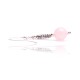 .925 Sterling Silver Certified Authentic Navajo Native American Natural Pink Quartz Set 18235-1-18237-1