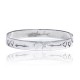 Heart Arrow Feather Sun .925 Sterling Silver Certified Authentic Hopi Handmade Native American Bangle Bracelet 22215 Heart Arrow Feather Sun .925 Sterling Silver Certified Authentic Hopi Handmade Native American Bangle Bracelet 22215