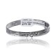 Heart Arrow Feather Sun .925 Sterling Silver Certified Authentic Hopi Handmade Native American Bangle Bracelet 22215 Heart Arrow Feather Sun .925 Sterling Silver Certified Authentic Hopi Handmade Native American Bangle Bracelet 22215