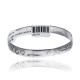 Heart Arrow Feather Sun .925 Sterling Silver Certified Authentic Hopi Handmade Native American Bangle Bracelet 22215 Heart Arrow Feather Sun .925 Sterling Silver Certified Authentic Hopi Handmade Native American Bangle Bracelet 22215