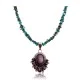 Natural Turquoise Purple Spiny Oyster .925 Sterling Silver Navajo Native American Handmade Pendant Earnings Set 24519-15222-18198-10 Natural Turquoise Purple Spiny Oyster .925 Sterling Silver Navajo Native American Handmade Pendant Earnings Set 24519-15222-18198-10