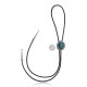 Sun .925 Sterling Silver Certified Authentic Handmade Navajo Native American Bolo Tie 24558