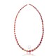 Limited Edition Natural Turquoise and Apple Sponge Coral .925 Sterling Silver Certified Authentic Navajo Native American Necklace 25509 Limited Edition Natural Turquoise and Apple Sponge Coral .925 Sterling Silver Certified Authentic Navajo Native American Necklace 25509