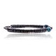 Natural Turquoise and Hematite Certified Authentic Navajo Native American Adjustable Choker Wrap Necklace and Chain 25560 Natural Turquoise and Hematite Certified Authentic Navajo Native American Adjustable Choker Wrap Necklace and Chain 25560
