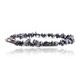 Snowflake Obsidian Certified Authentic Navajo Native American Adjustable Choker Wrap Necklace 25567 Snowflake Obsidian Certified Authentic Navajo Native American Adjustable Choker Wrap Necklace 25567