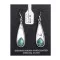Natural Turquoise .925 Sterling Silver Navajo Native American Handmade Dangle Earrings 97005 Natural Turquoise .925 Sterling Silver Navajo Native American Handmade Dangle Earrings 97005