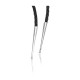 .925 Sterling Silver Certified Authentic Handmade Navajo Native American Black Onyx Leather Bolo Tie 1191-2