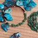 Natural Turquoise Navajo Native American Adjustable Wrap Bracelet 12733 Natural Turquoise Navajo Native American Adjustable Wrap Bracelet 12733
