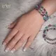 Navajo Native American Natural Turquoise and AMETHYST Adjustable Wrap Bracelet 12739-1 Navajo Native American Natural Turquoise and AMETHYST Adjustable Wrap Bracelet 12739-1