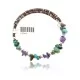 Navajo Native American Natural Turquoise and AMETHYST Adjustable Wrap Bracelet 12739-1 Navajo Native American Natural Turquoise and AMETHYST Adjustable Wrap Bracelet 12739-1