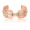 Certified Authentic Navajo Native American Pure Copper and Brass Cuff Bracelet 12758-1
