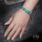 .925 Sterling Silver Handmade Navajo Native American Natural Turquoise Cuff Bracelet 12766-1 .925 Sterling Silver Handmade Navajo Native American Natural Turquoise Cuff Bracelet 12766-1