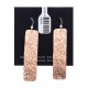 Pure Copper Certified Authentic Navajo Native American Hammered Dangle Earrings 18244 Pure Copper Certified Authentic Navajo Native American Hammered Dangle Earrings 18244