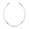 White Howlite .925 Sterling Silver Certified Authentic Navajo Native American Necklace 371068152928