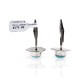 Natural Turquoise .925 Sterling Silver Certified Authentic Navajo Native American Handmade Cuff Links 19110-1