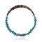 Natural Turquoise and Coral Navajo Native American Adjustable Wrap Bracelet 22131 Natural Turquoise and Coral Navajo Native American Adjustable Wrap Bracelet 22131