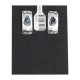 Sun Natural Turquoise .925 Sterling Silver and Nickel Certified Authentic Navajo Native American Handmade Stud Earrings 24375