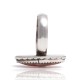 Spiny Oyster .925 Sterling Silver Certified Authentic Navajo Native American Handmade Ring  24427-1