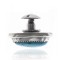 Natural Turquoise .925 Sterling Silver Navajo Native American Handmade Concho Button 24560