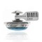 Natural Turquoise .925 Sterling Silver Navajo Native American Handmade Concho Button 24560