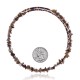 Wild Horse Certified Authentic Navajo Native American Adjustable Choker Wrap Necklace 25572