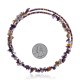 Jasper Certified Authentic Navajo Native American Adjustable Choker Wrap Necklace 25573