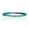 Natural Turquoise and Coral Navajo Native American Adjustable Choker Wrap Necklace 25581
