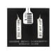 Lettering .925 Sterling Silver Certified Authentic Handmade Navajo Native American Earrings 27259-4